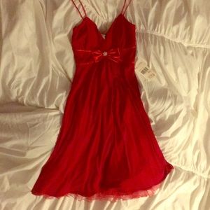 Red dress